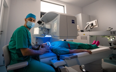 SMILE, cea mai performantă operație refractivă LASER, ocazie unică în rețeaua Dr. Holhoș