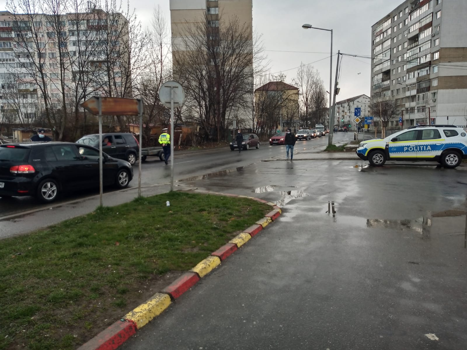 Șofer prins beat la amiază, la filtrul de poliție de la intrarea în Cisnădie