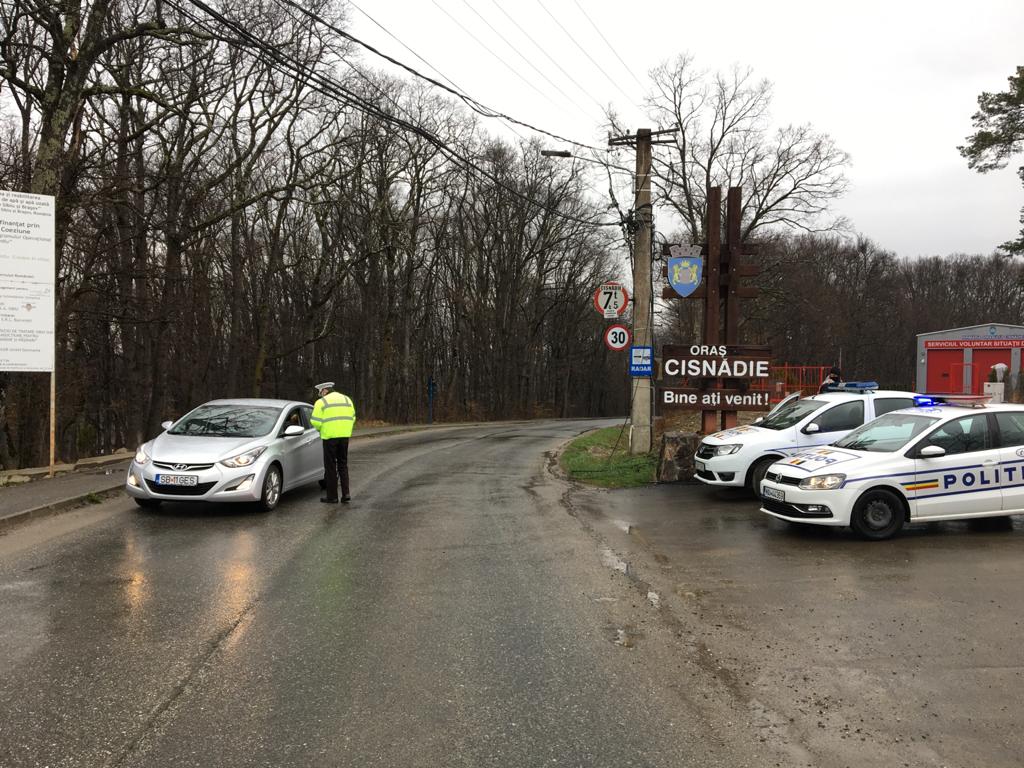 Încă un șofer beat, prins în filtrul de politie de la ieșirea din Cisnădie