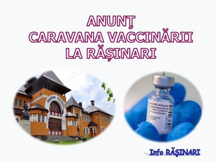 Caravana vaccinării ajunge astăzi la Rășinari