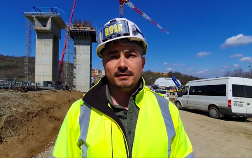 VIDEO - ”E un viaduct spectaculos ca lucrare în cadrul proiectului Sibiu-Pitești”. De vorbă cu ing. Vlad Oțet, reprezentant PORR