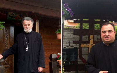 Bisericile din spitale. Ce spun preoții Cătălin Dumitrean și Nicolae Latchescu care vizitează bolnavii de COVID