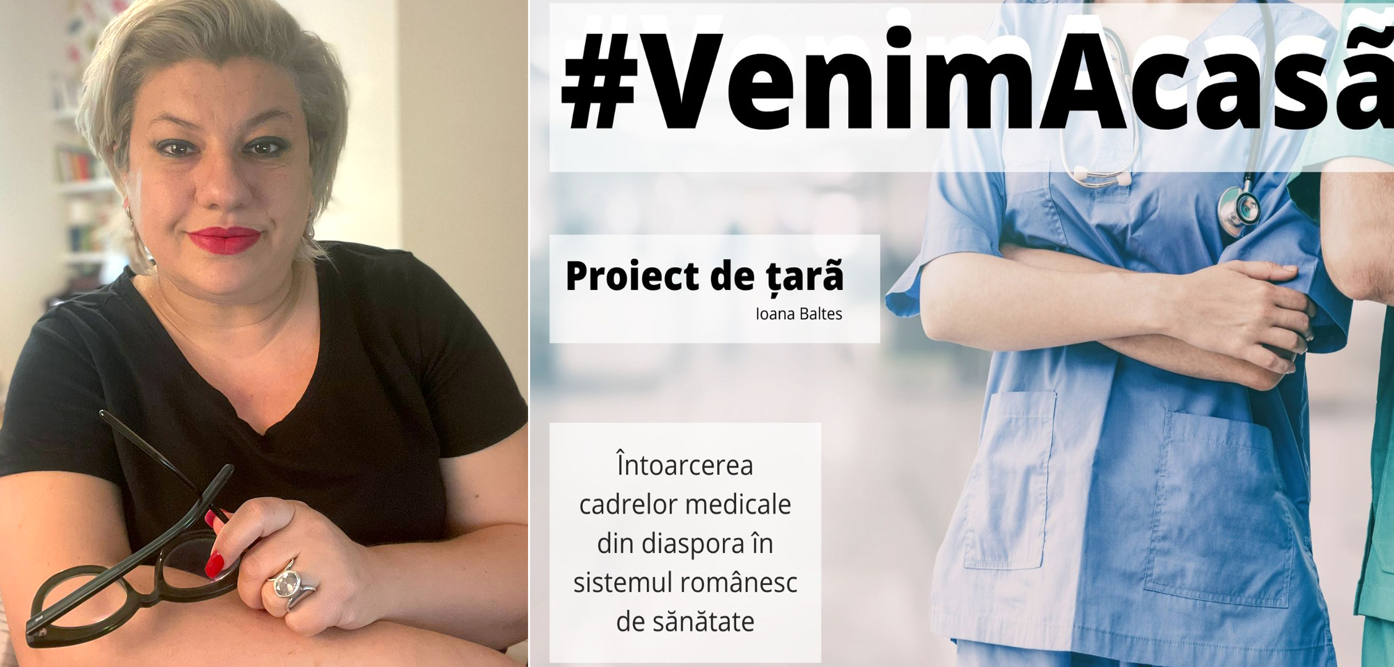 O sibiancă și-a propus să convingă medicii români din străinătate să se întoarcă: „mi-am dat seama că ar mai fi atâtea de făcut acasă”