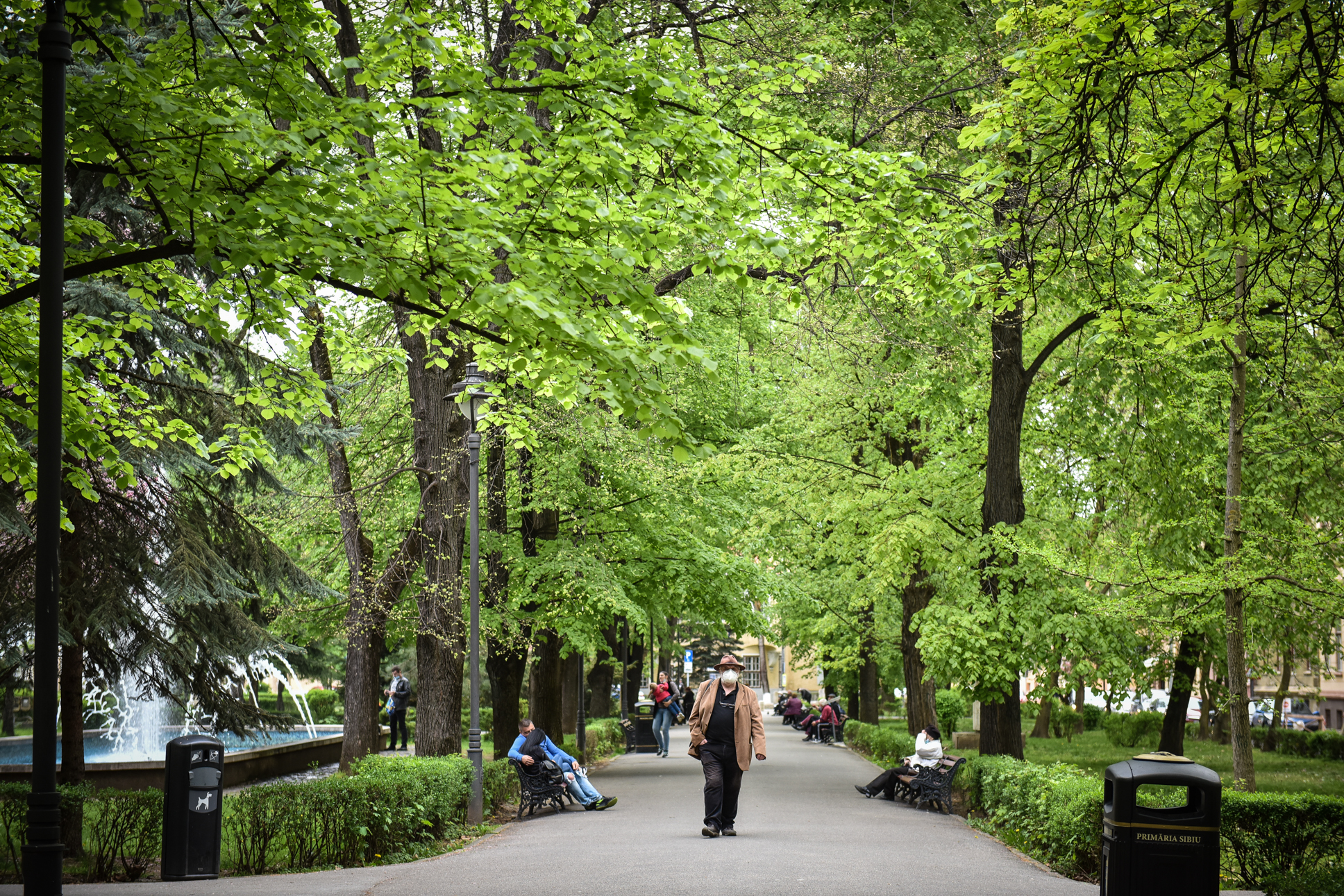 O medieșeancă a încălcat carantina ca să iasă în parc