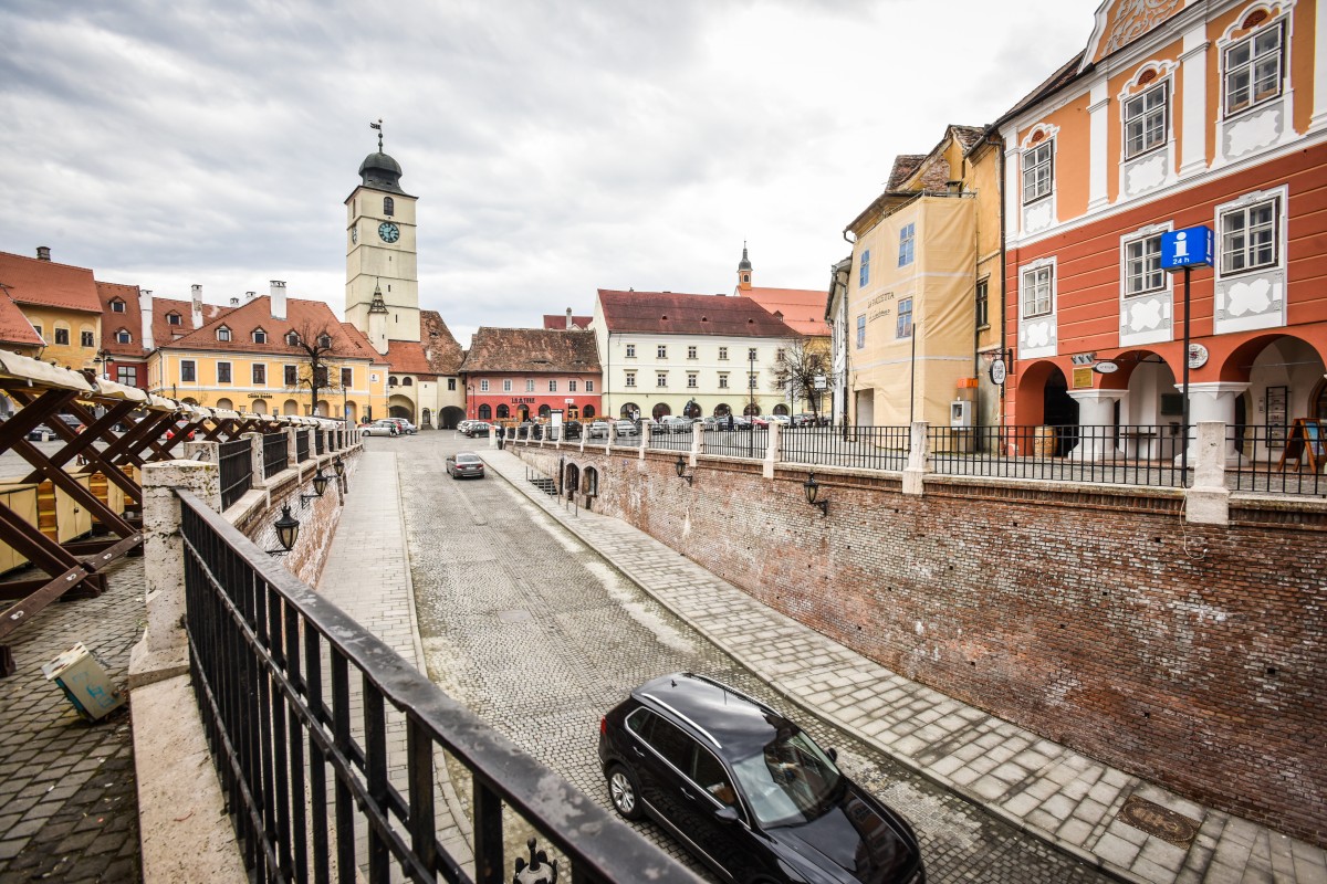 0,77 - incidența în municipiul Sibiu. Doar două localități din județ au rata de infectare peste 2 la mia de locuitori