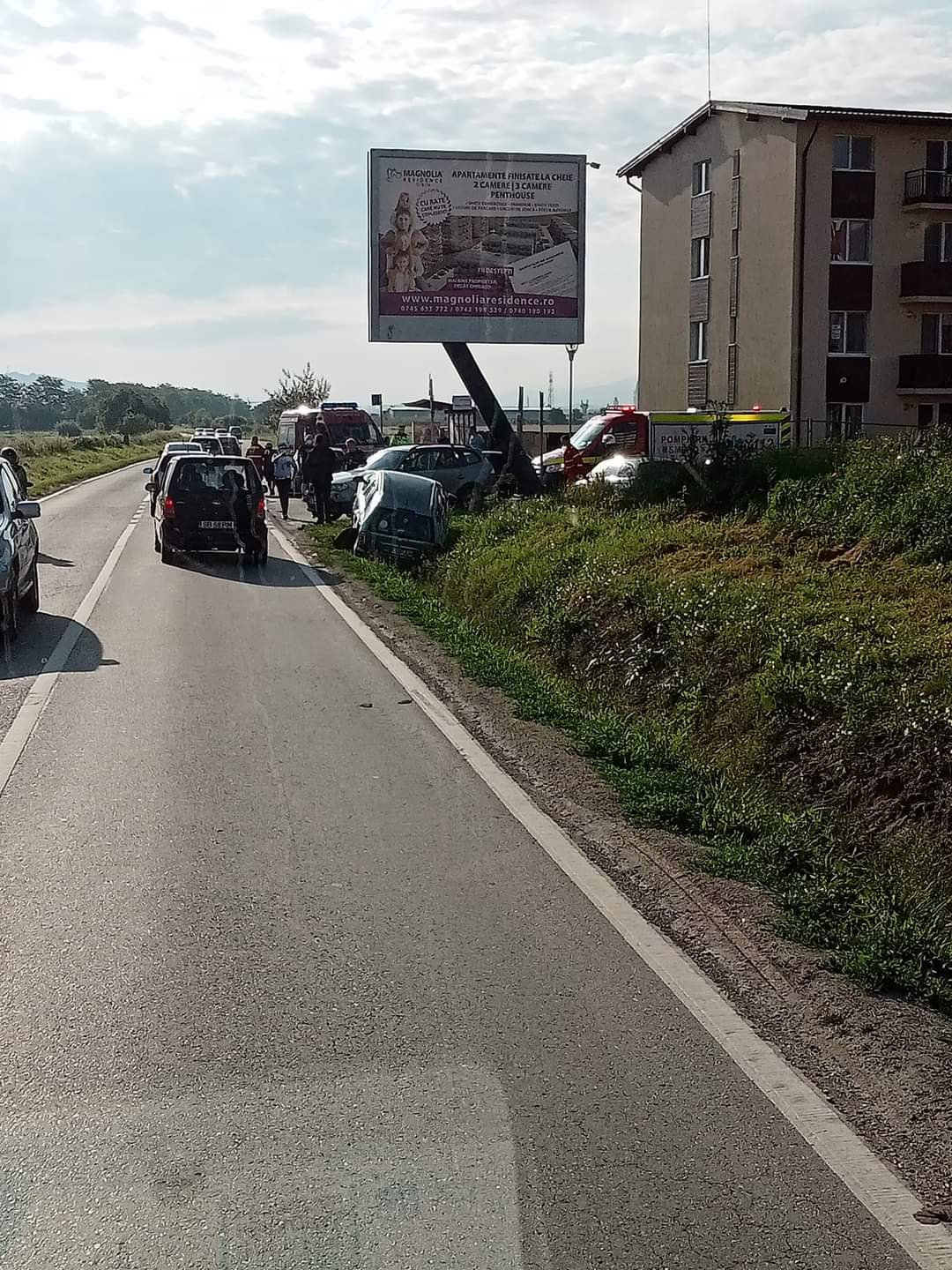 Accident cu trei victime, pe Drumul Hoților
