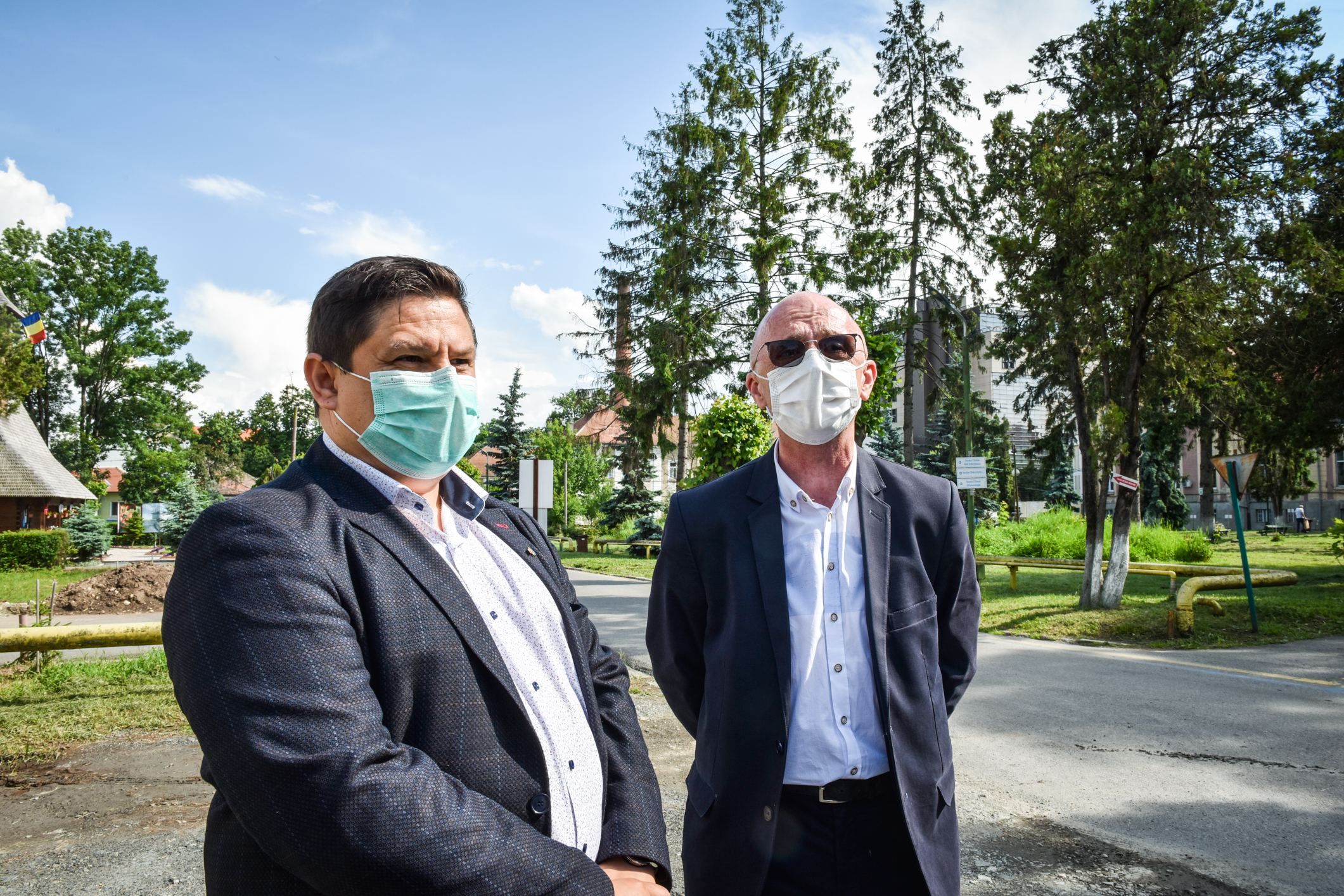 VIDEO: 18 noi containere vor fi amplasate în curtea Spitalului Județean. Se creează locuri pentru patologiile noncovid