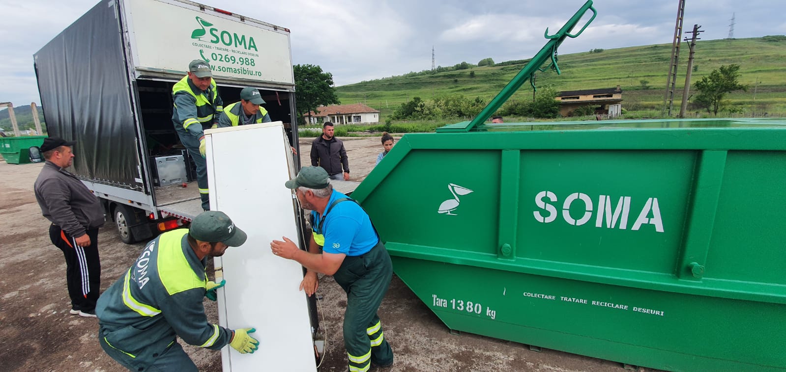FOTO-VIDEO Exemplu pentru Sibiu. Cum a scăpat Agnita de gunoaiele aruncate aiurea