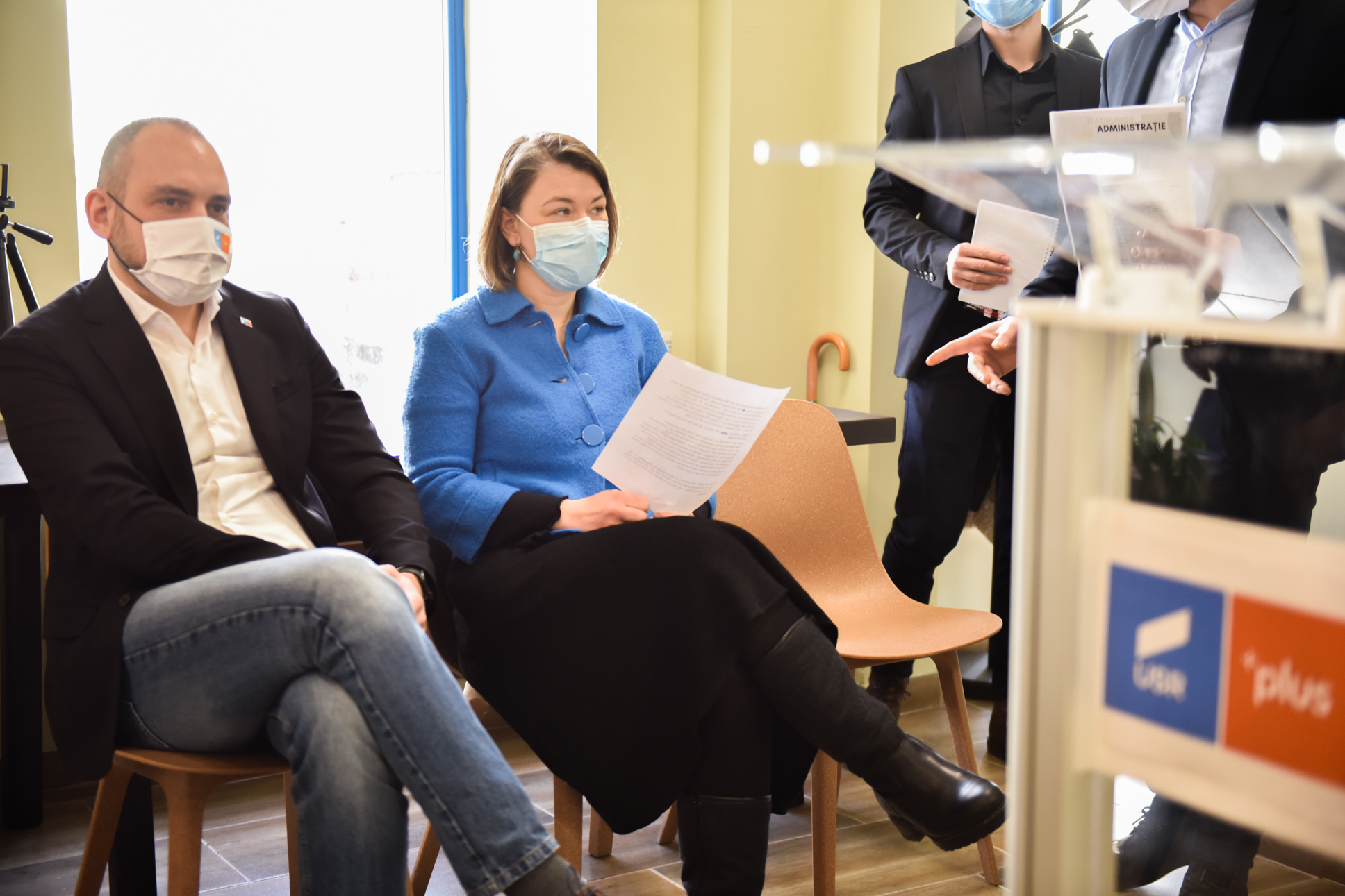 Ruxandra Cibu sau Adrian Echert? Noii politicieni din USR PLUS Sibiu își aleg primul președinte