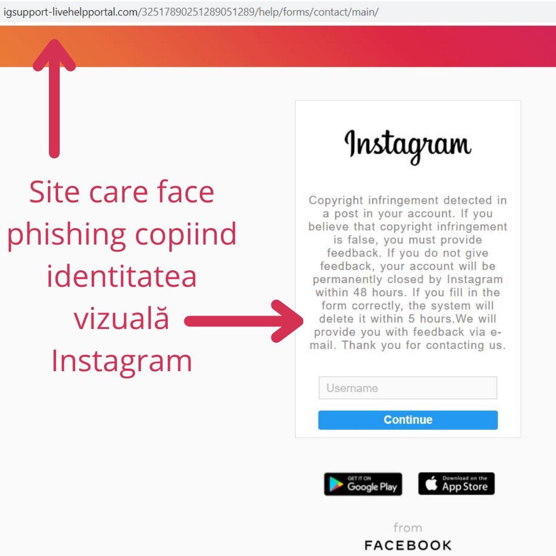 CERT-RO: Atenţie la mesajele private primite pe Instagram
