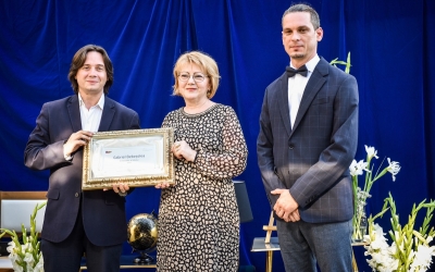 FOTO Gabriel Bebeșelea, numit astăzi Ambasador onorific al Sibiului: ”Mulțumesc în primul rând orașului pentru că mi-a oferit șansa să fac parte din această cultură”
