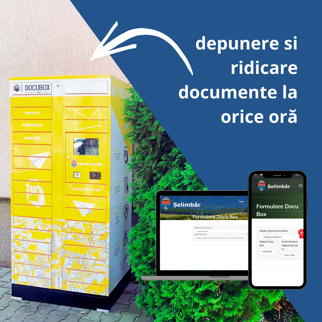 Premieră națională în Șelimbăr: S-a lansat serviciul de livrare al documentelor în căsuță poștală