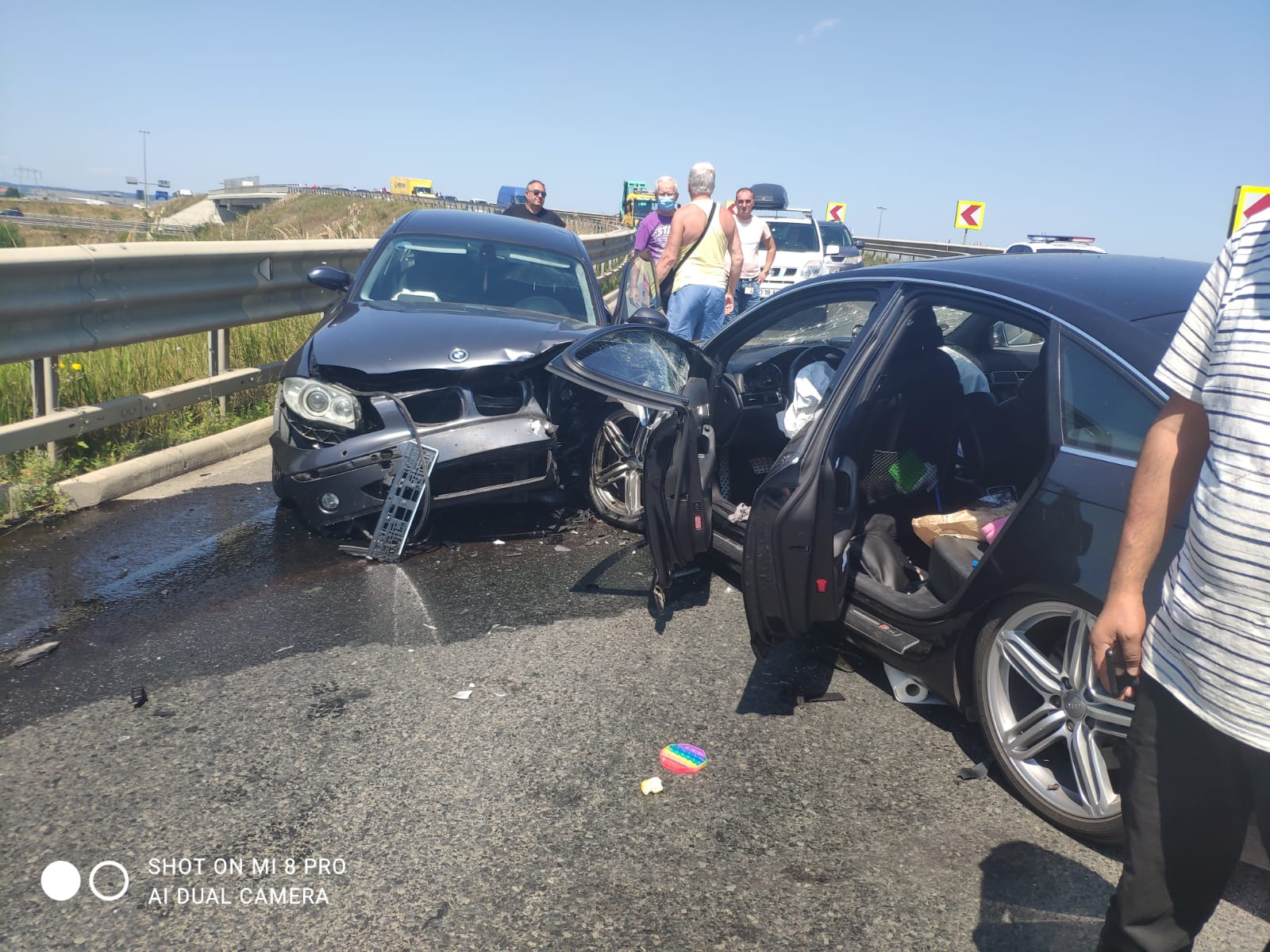 Actualizare: Sunt șase victime implicate în accidentul de pe drumul spre Ocna Sibiului. Trei sunt copii