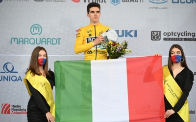 Giovanni Aleotti este câștigătorul Turului Ciclist al Sibiului