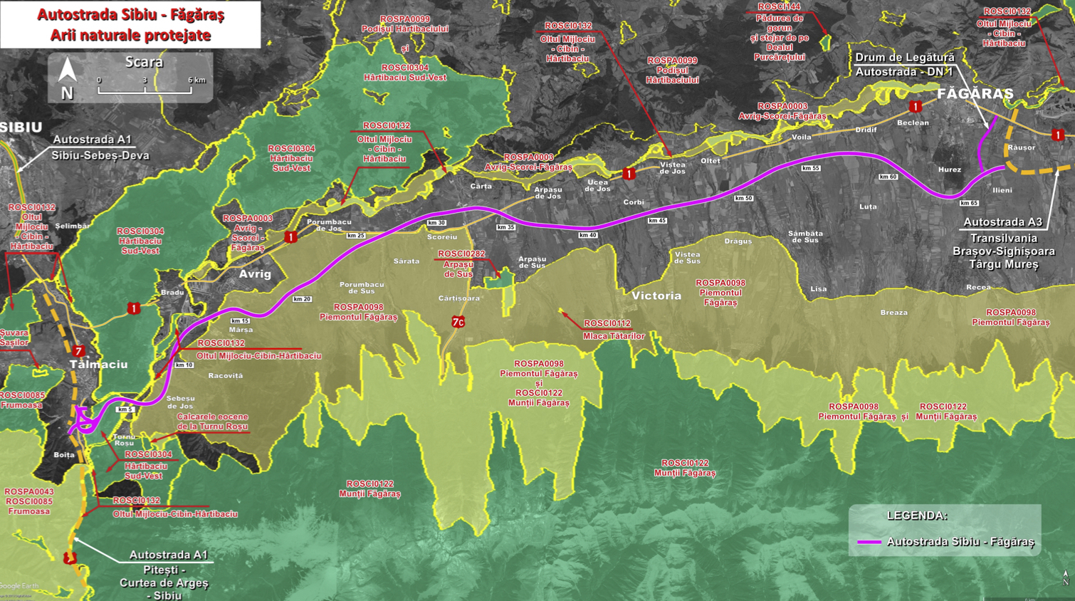 Ministrul Drulă: Autostrada Sibiu - Făgăraș va fi scoasă la licitație pentru proiectare și execuție până la sfârșitul lui septembrie
