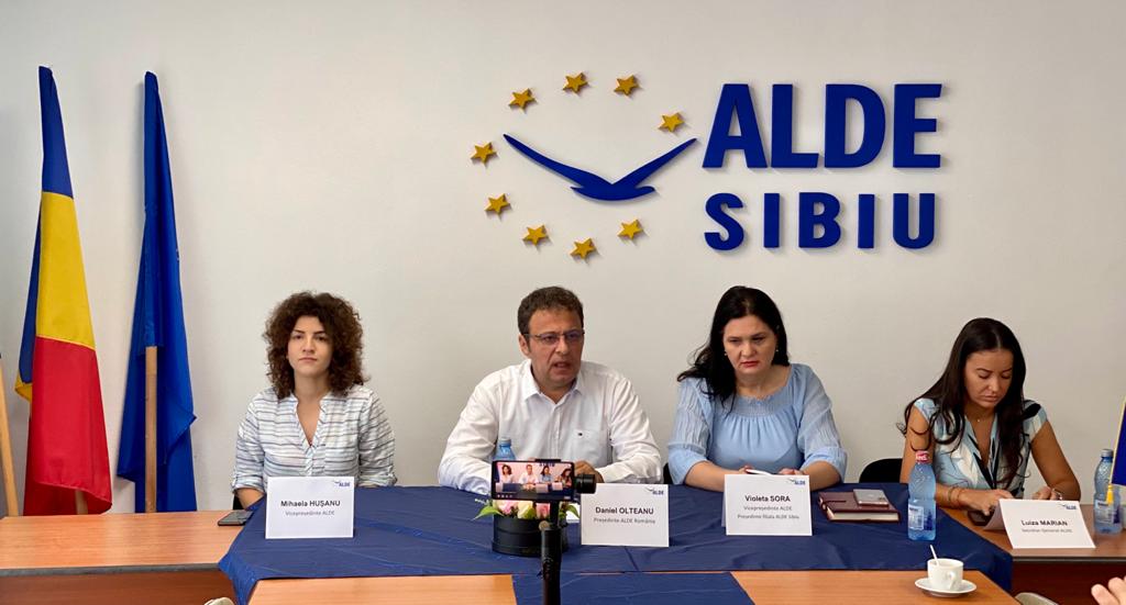 Daniel Olteanu, președintele ALDE: „Ne aflăm la Sibiu pentru că ALDE merge mai departe”