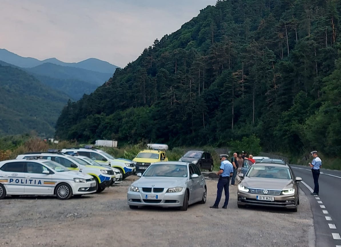 Polițiștii sibieni au dat amenzi de aproape 100.000 de lei, în trafic, în doar patru ore