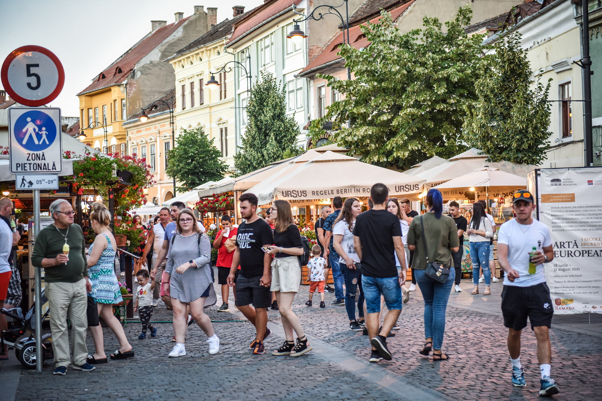 Aproape 100 de cazuri active în orașul Sibiu. Incidența crește la 0,58