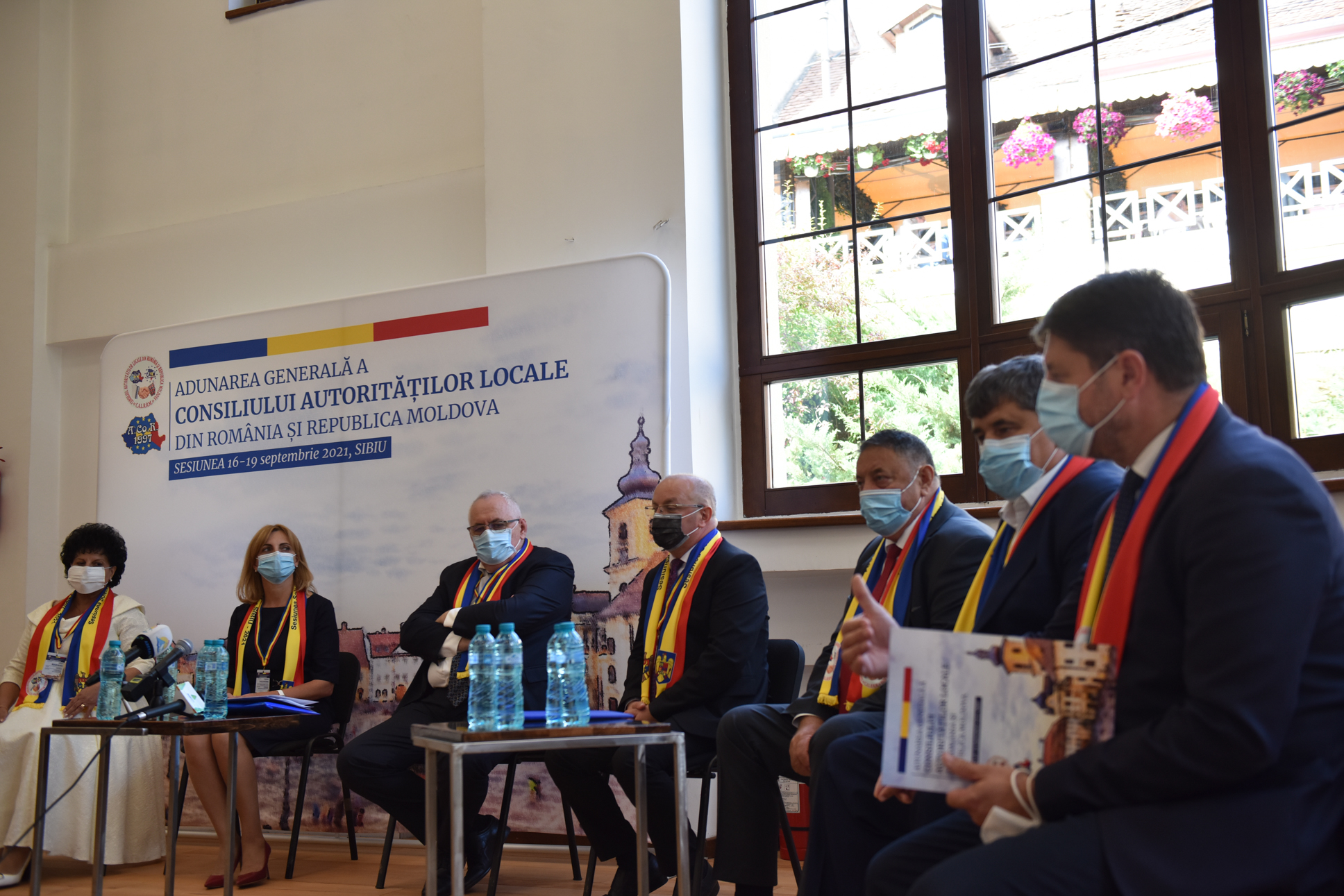Primarii din Republica Moldova au venit la Sibiu. Să îi susțină pe cei de aici să ajungă la deciziile Guvernului