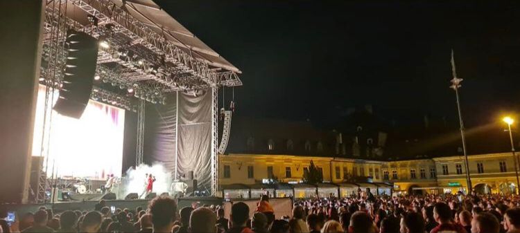 Sute de oameni, prezenți la Sibiu Music Fest. Smiley și Dorian Popa, printre cei mai așteptați artiști