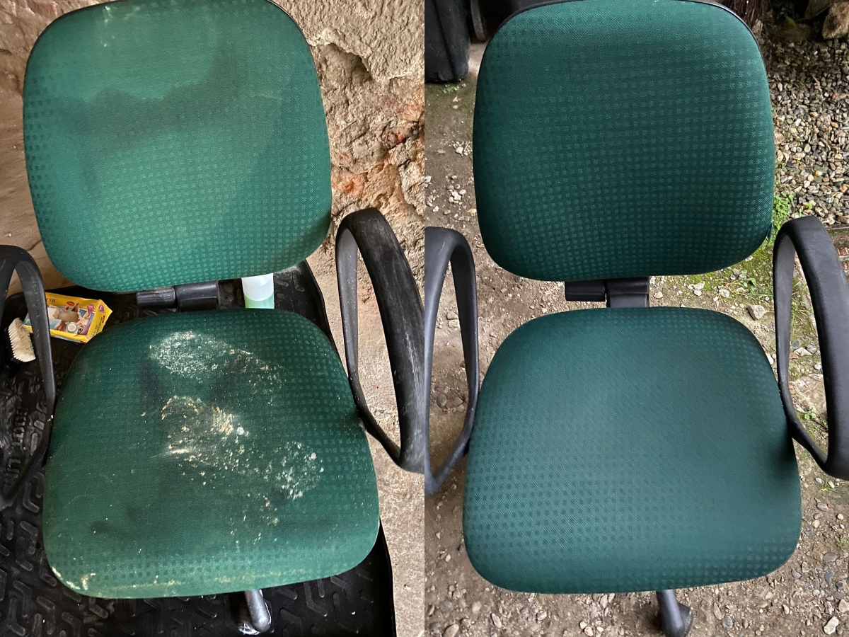 „Curat-murdar” de Sibiu. Doi tineri merg din casă în casă și curăță saltele, canapele și covoare