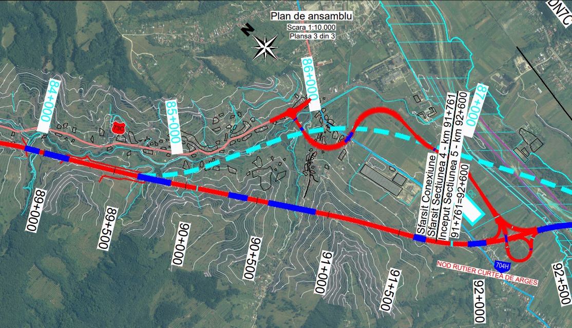 CNAIR: câştigătorul pentru proiectarea şi execuţia secţiunii 4 a Autostrăzii Sibiu - Piteşti rămâne Porr Construct