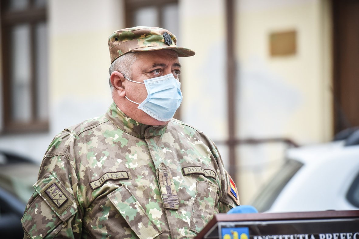 Colonelul Daniel Chelcea a trecut în rezervă. De luni, devine managerul Spitalului județean Sibiu