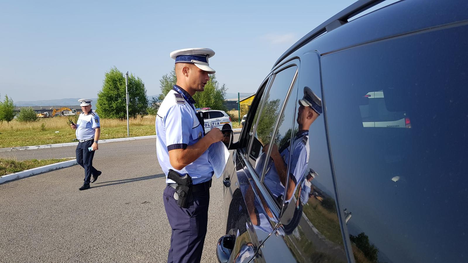 Canabis, alcool și lipsa carnetului de conducere, infracțiuni ale șoferilor care conduc pe drumurile din Sibiu