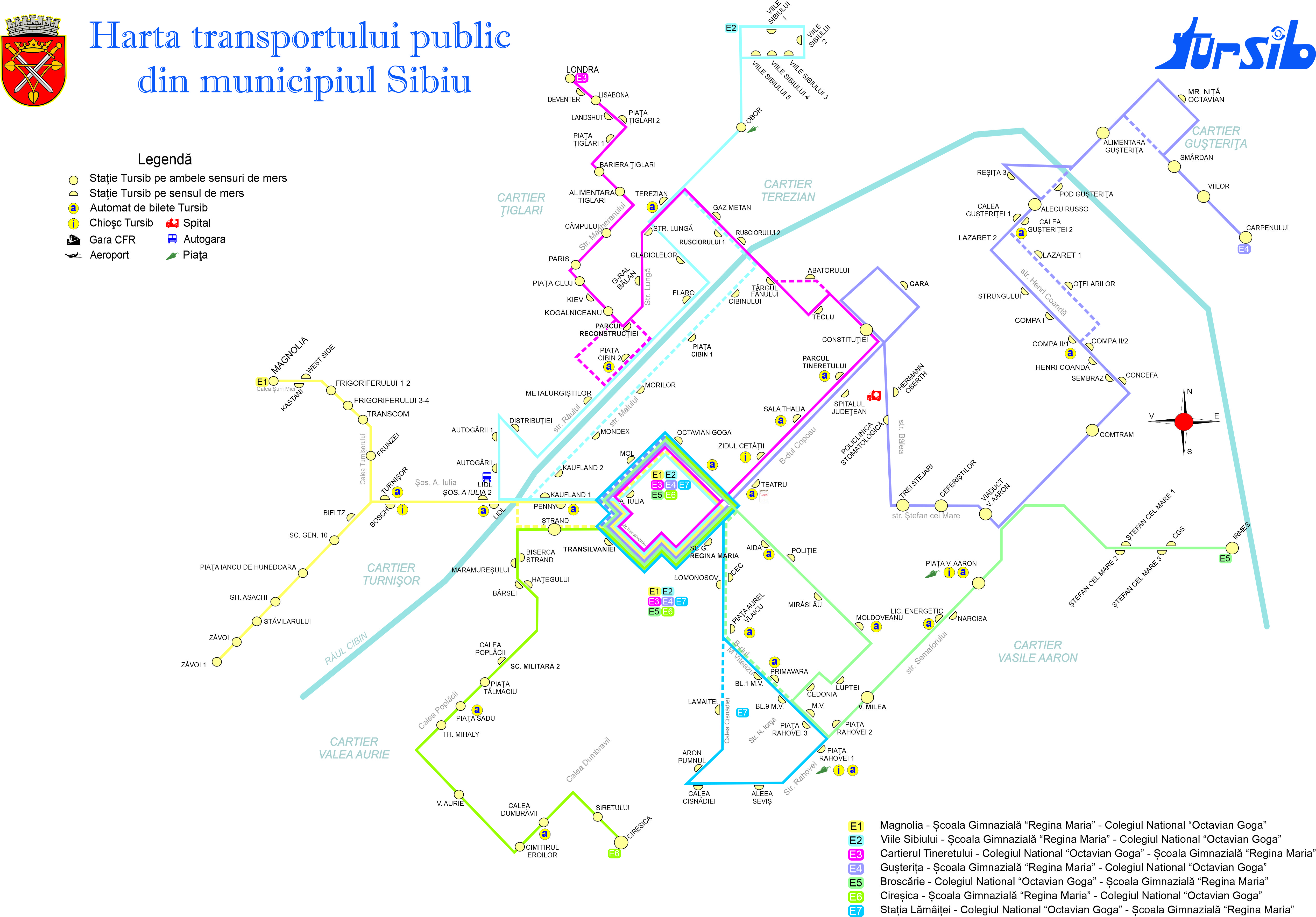 Tursib lansează transportul şcolar în Sibiu