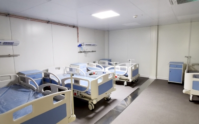 Spitalul Județean din Sibiu mărește capacitatea Secției ATI COVID la 18 paturi