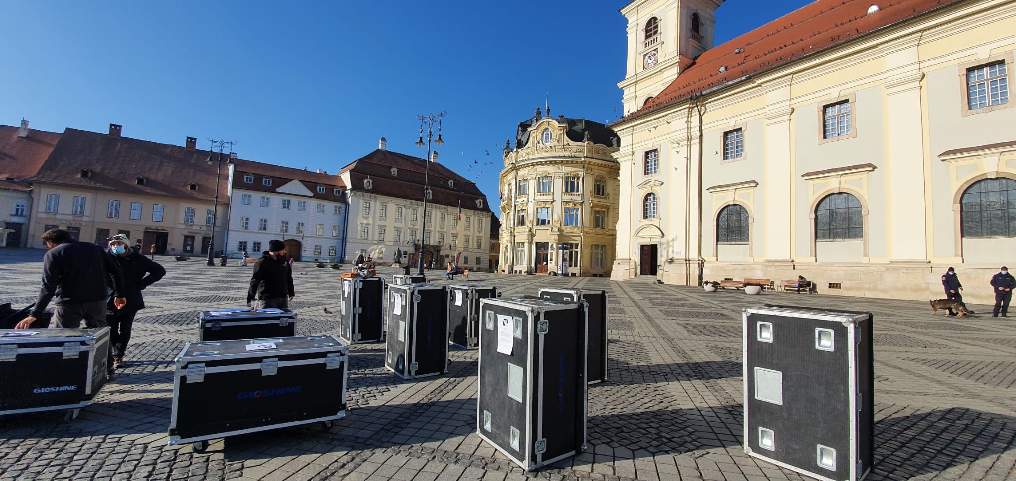 Ziua Culturii Invizibile: Protest în Piața Mare împotriva Guvernului. ”Cerem despăgubiri și predictibilitate”