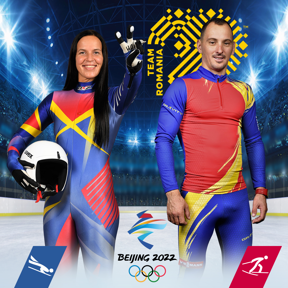 România va participa cu 22 de sportivi la Jocurile Olimpice de iarnă de la Beijing
