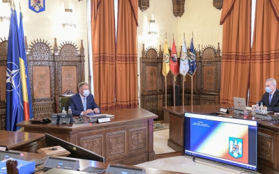 Președintele Iohannis a convocat CSAT pentru miercuri pe tema situației de securitate în Zona Extinsă a Mării Negre și pe Flancul Estic al NATO