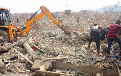 VIDEO 17 morți și 59 de răniți după o explozie în Ghana. Accident cu un camion care transporta material exploziv