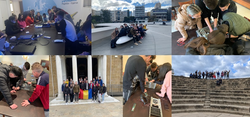 Peste 20 de elevi și profesori din Agnita se află în Cipru la un stagiu de practică Erasmus +