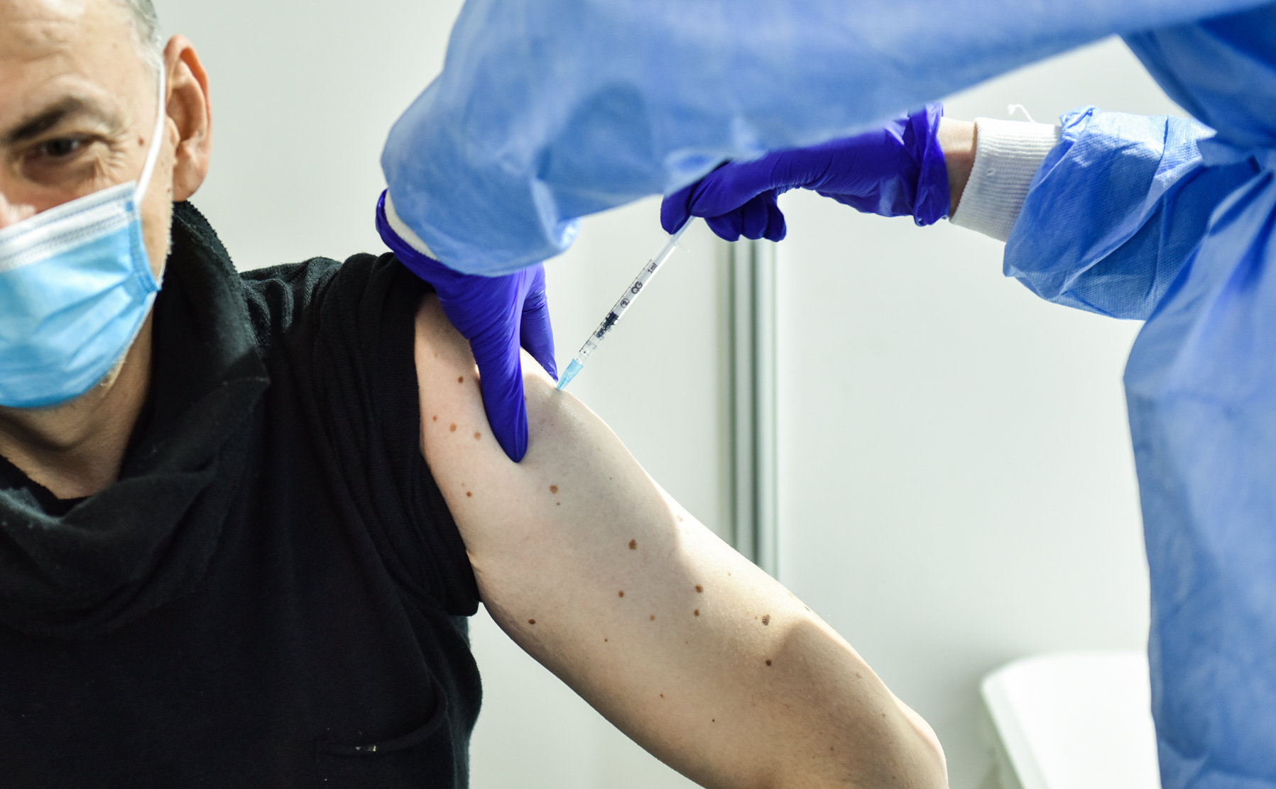 132 de sibieni s-au vaccinat cu prima doză împotriva SARS CoV-2, în ultimele 24 de ore