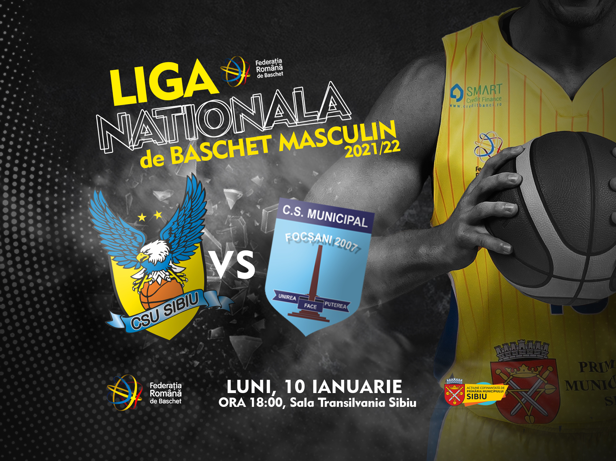 Prima victorie din an pentru BC CSU Sibiu. Următorul meci se joacă acasă