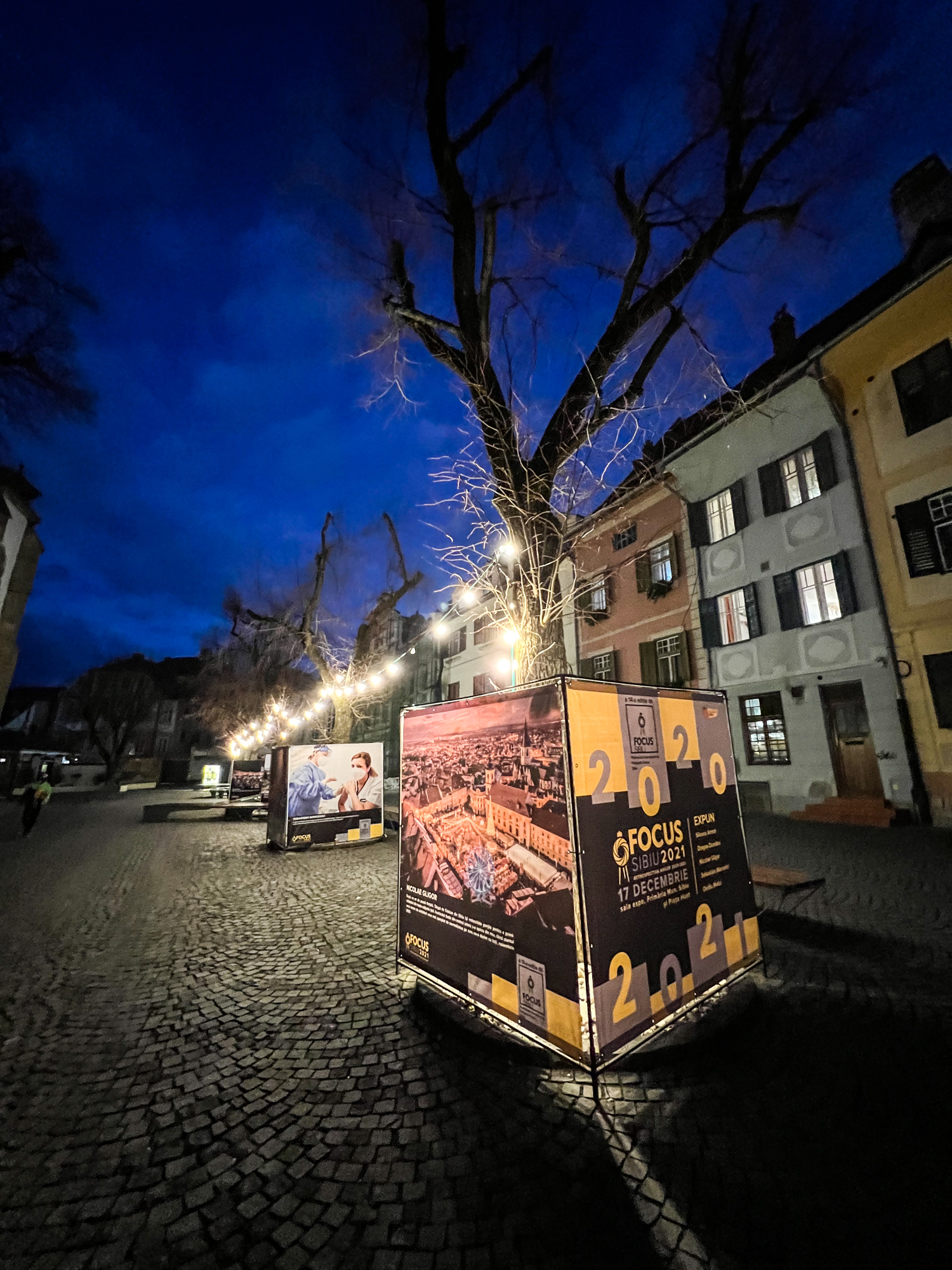  2021, un an în care Focus a contribuit la înfrumusețarea Pieței Huet