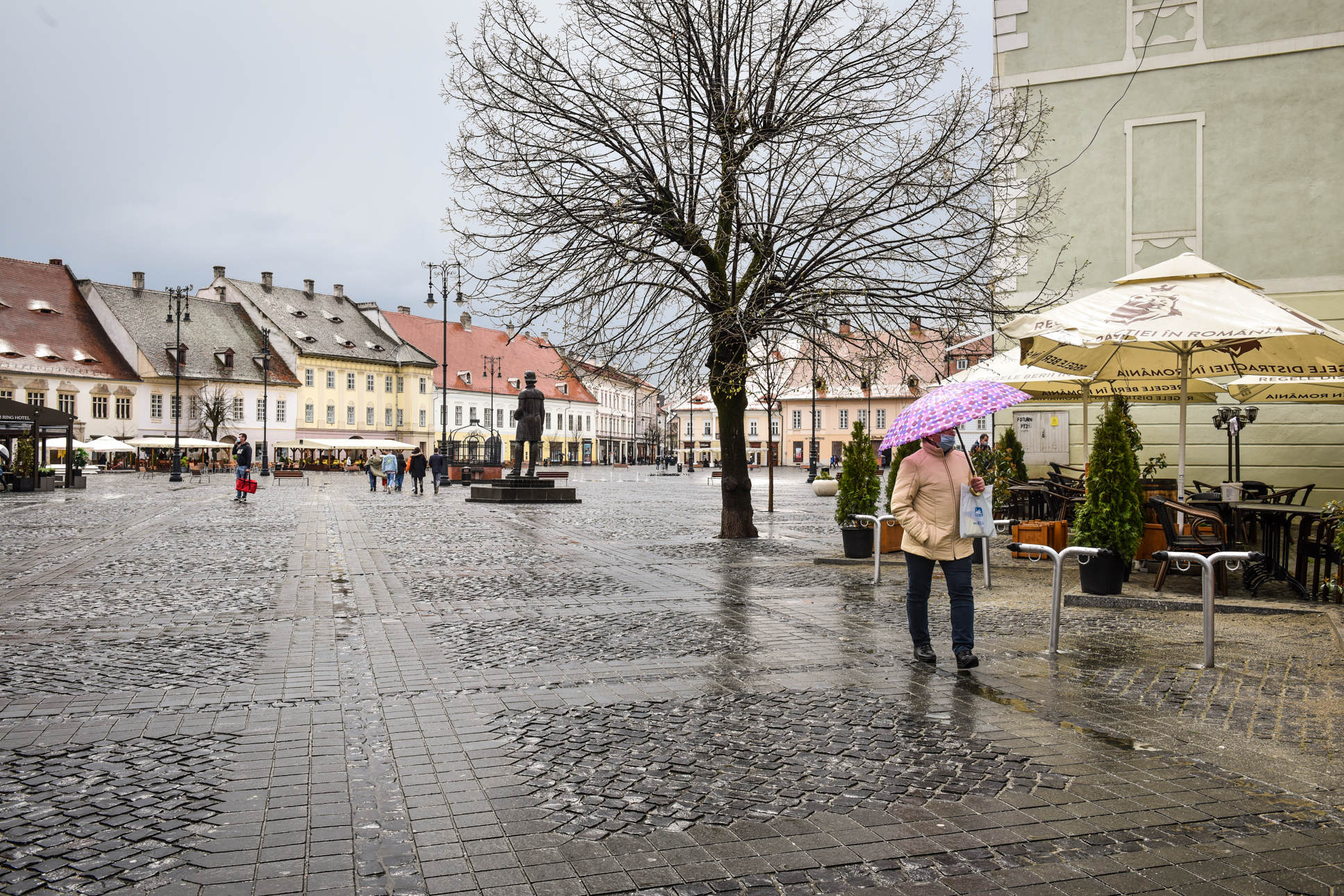 Temperaturile au scăzut cu 7 grade. Cum va fi vremea în următoarele zile, la Sibiu