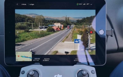 Trafic monitorizat cu drona, la Cluj. 8 șoferi au rămas fără permis