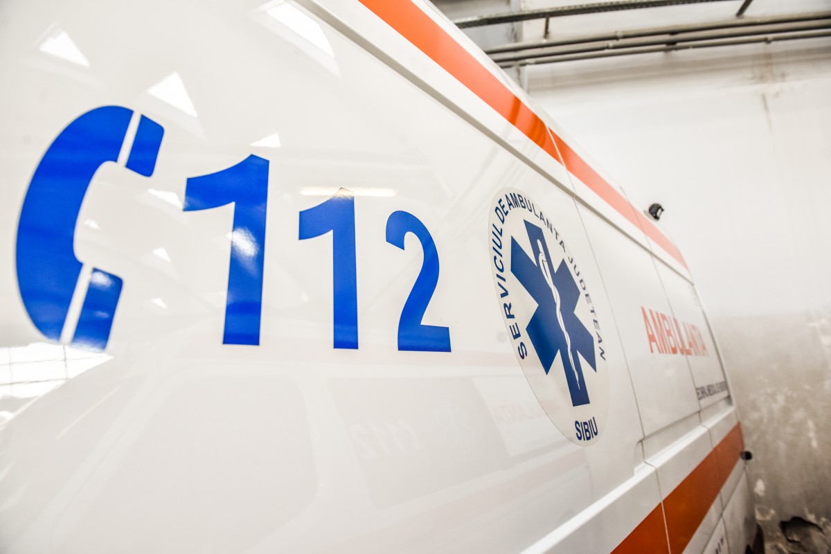 Sibian de 60 de ani, beat la volan: A intrat pe contrasens și a provocat un accident frontal