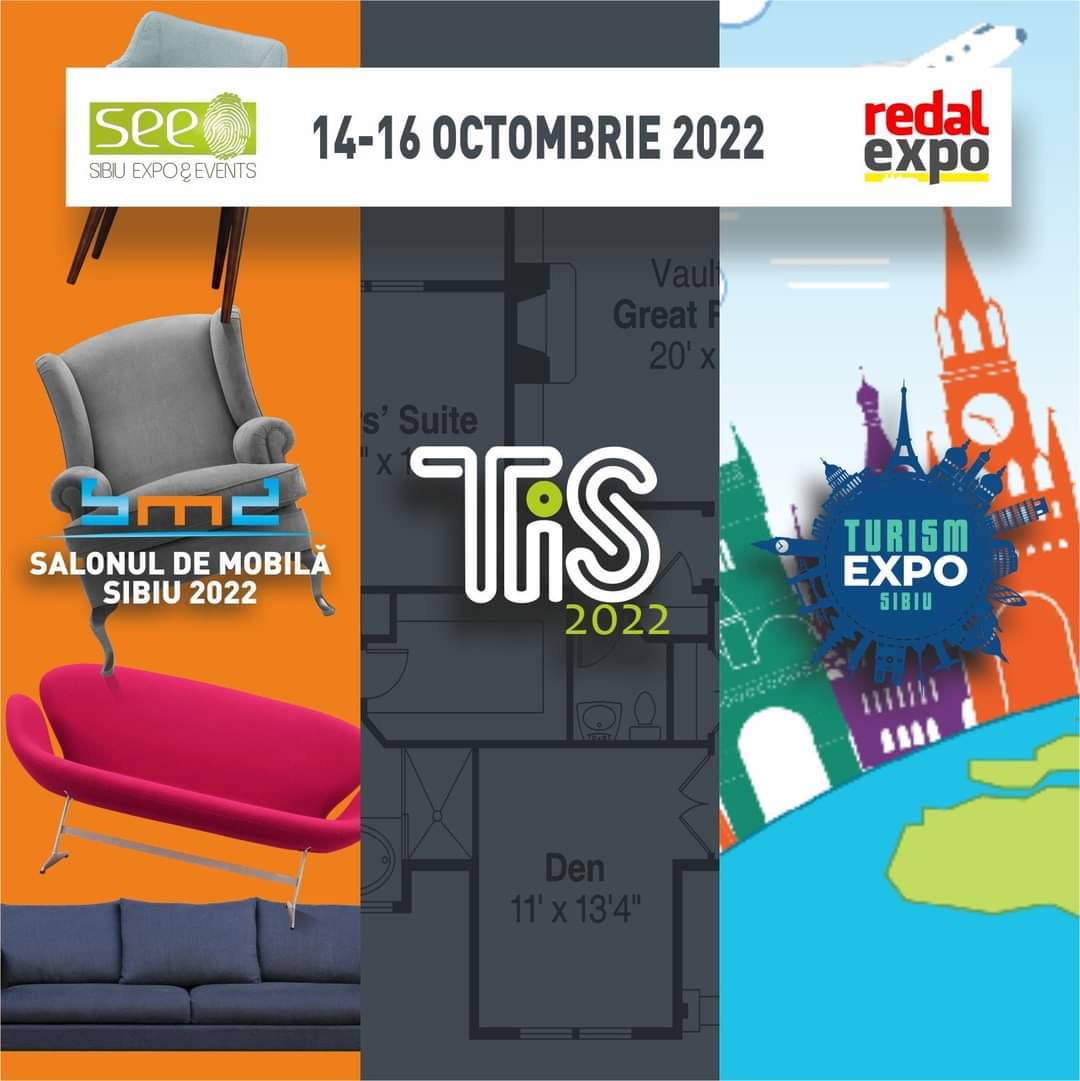 Începe weekendul evenimentelor expoziţionale la Redal Expo! Salonul de Mobilă, Târgul imobiliar și Turism Expo Sibiu