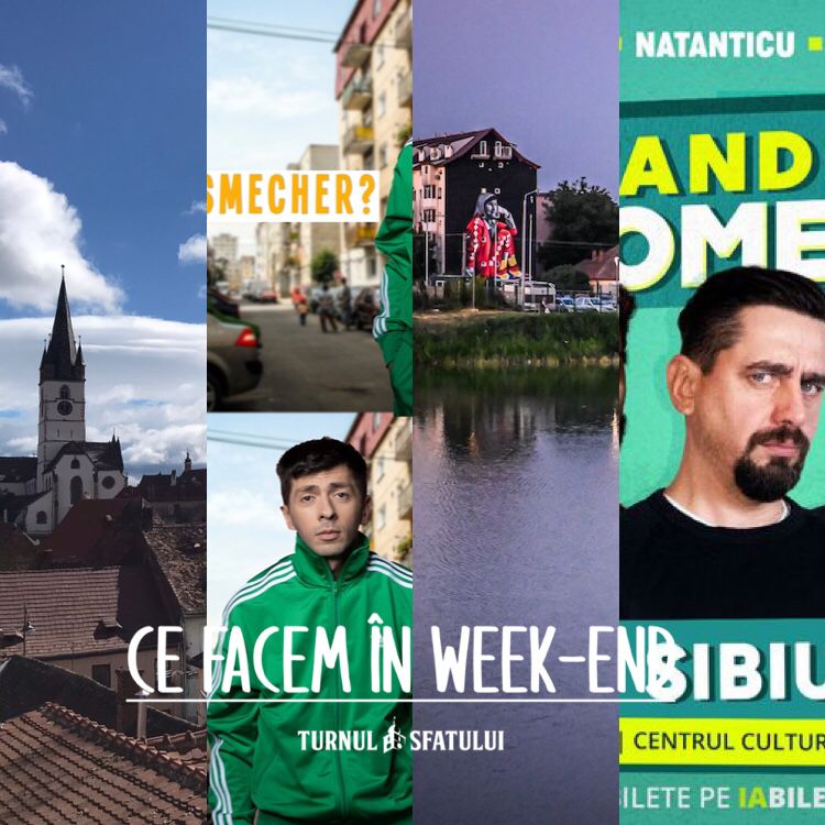 Ce facem în weekend? Mircea Bravo vine la Sibiu, petrecere pe pontonul lacului Binder și show de stand-up comedy
