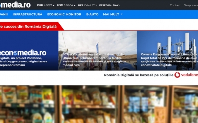România Digitală, un proiect Vodafone, Economedia și Oxygen pentru digitalizarea micilor antreprenori români