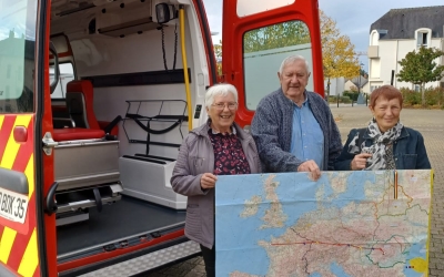 Prima comună din județ cu propria ambulanță. ”Nu mai stăm să așteptăm să vină de la Sibiu sau Mediaș!”
