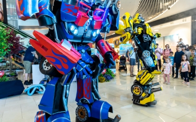 Show cu roboții Transformers și petrecere de Halloween cu acces gratuit pentru copii, la Shopping City Sibiu