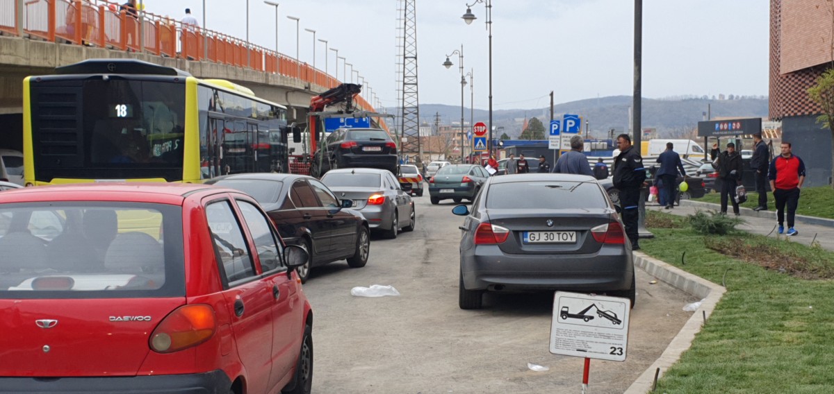 Peste 500 de autoturisme au fost ridicate în Sibiu de la începutul lunii iulie