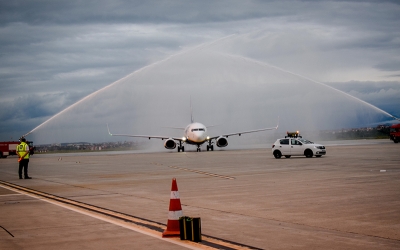 Aeroportul Sibiu urcă un loc în clasamentul aeroporturilor din țară datorită retragerii Blue Air. Ce se întâmplă anul viitor