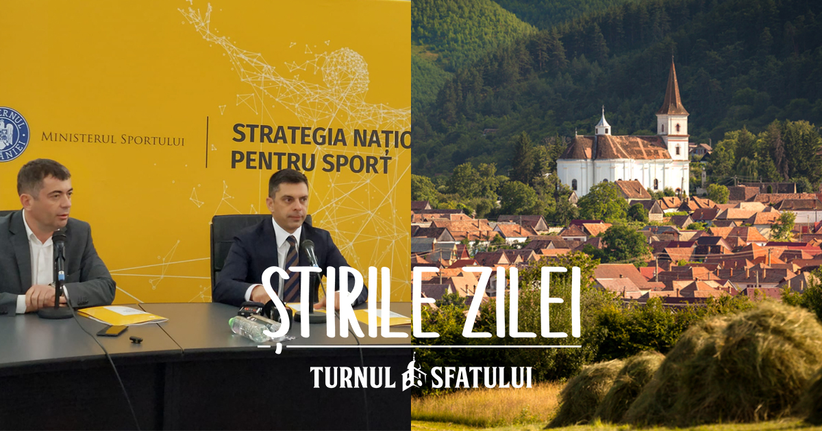 Știrile zilei - 26 octombrie. Locuitorii din Rășinari se revoltă împotriva centurii ocolitoare, Aeroportul Sibiu - pe 5 la nivelul țării, Ministrul Sportului girează personal bazinul Olimpia