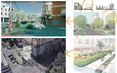 Propuneri pentru transformarea Bulevardului Victoriei: potențial uriaș de a lega Centrul Istoric cu Parcul Sub Arini